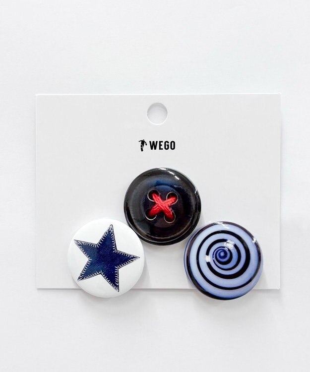WEGO アソート缶バッジセットF 柄16