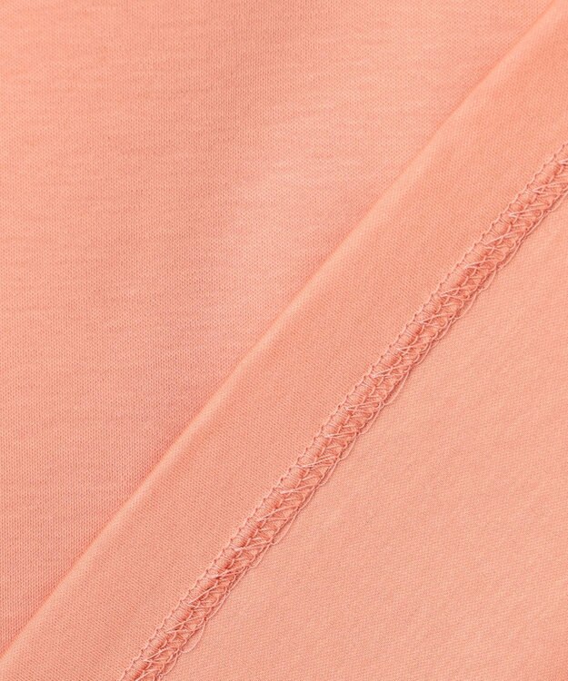 自由区 【Premium Collection】フレアスリーブスムースジャージー カットソー コーラル