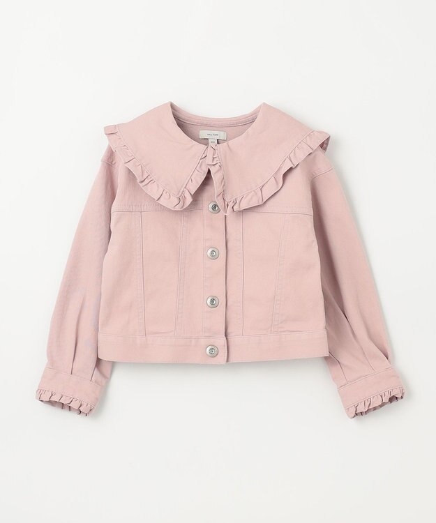 ANY KIDS デニム ジャケット ピンク