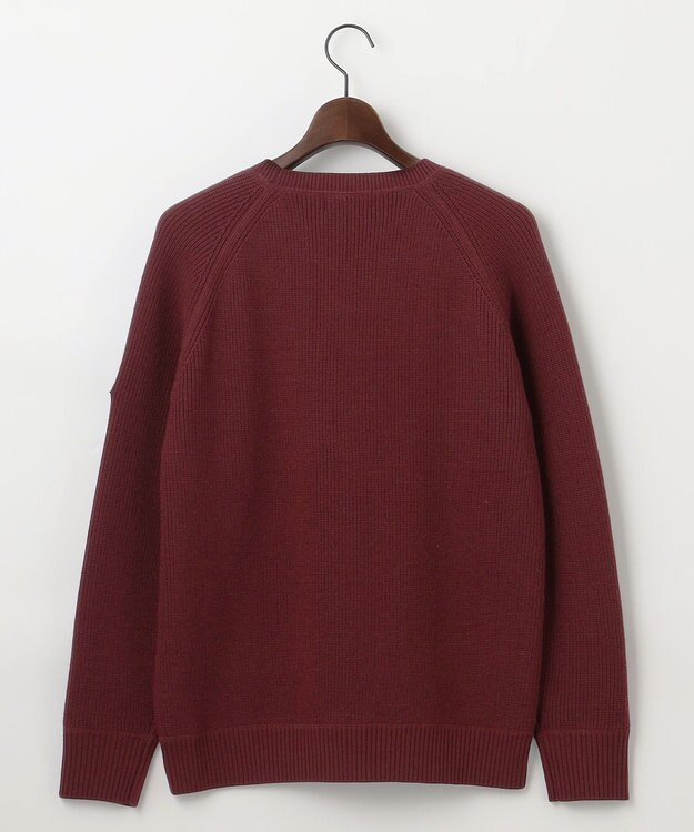 JOSEPH ABBOUD MOUNTAIN 【軽量】バルキーウール　トレーナー ニット ワイン系