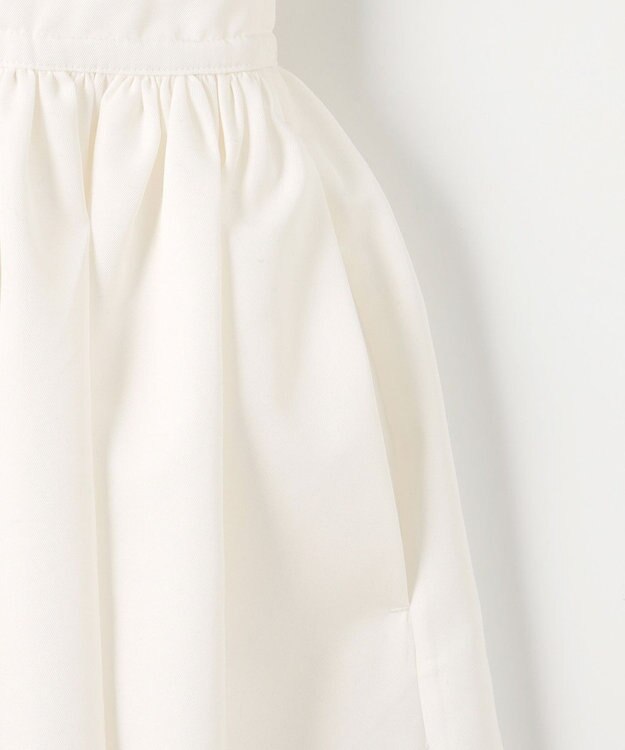 #Newans レイヤードデザインシャツワンピース ホワイト