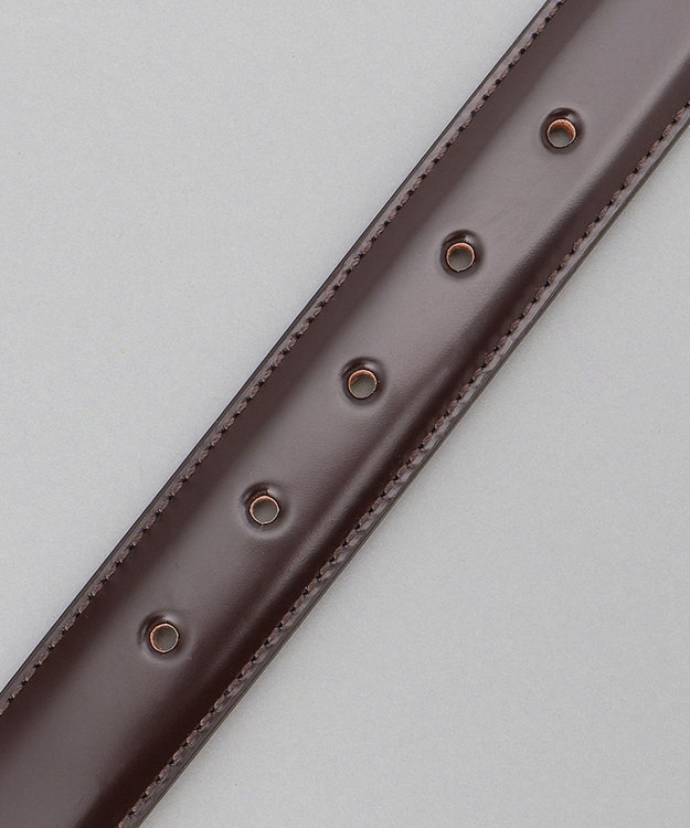 GOTAIRIKU 【希少コードバン】コードバンベルト ダークブラウン系