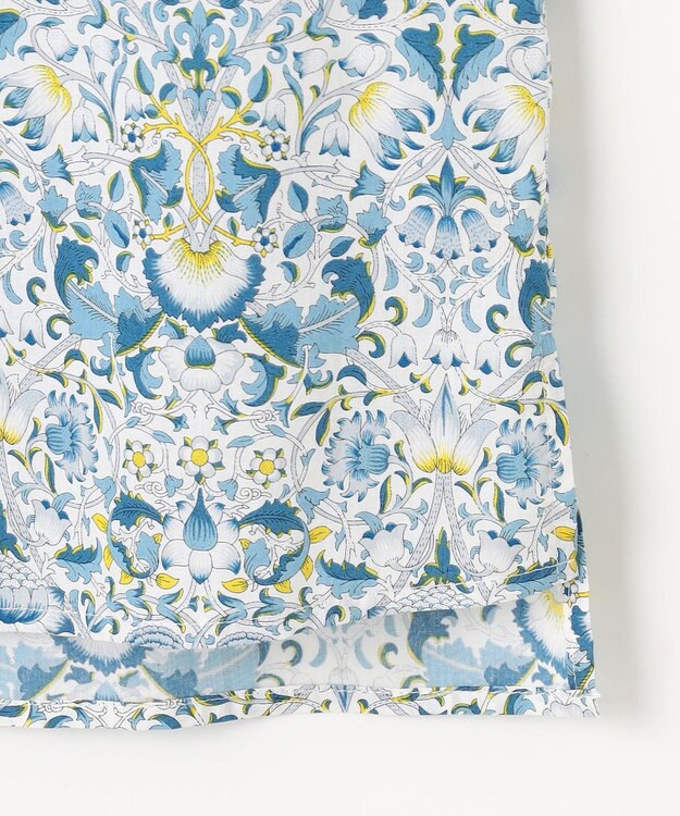 J.PRESS LADIES 【洗える】LIBERTY ボートネック ブラウス ブルー系