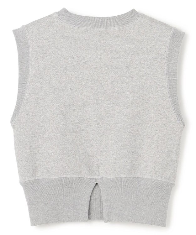 uncrave ヘビーパイル ショートトップス ミッドグレー