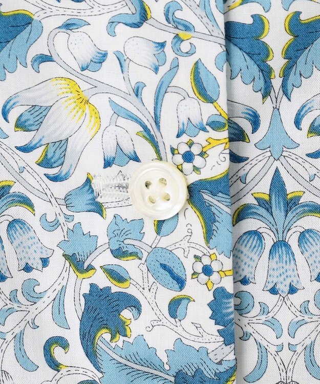 J.PRESS LADIES 【洗える】LIBERTY ボートネック ブラウス ブルー系