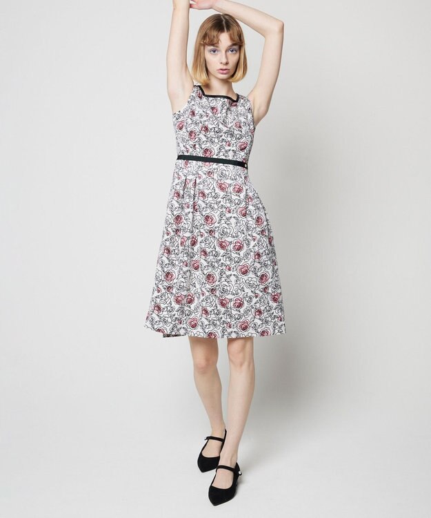 消臭＆洗える！】NEW YORK CITY ROSE ドレス / TOCCA