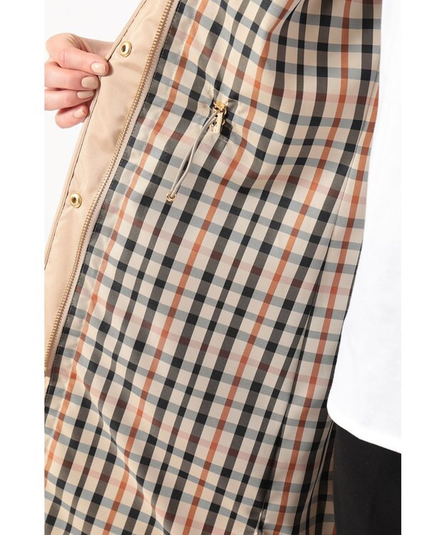 DAKS ライトウェイト キルティングコート ベージュ