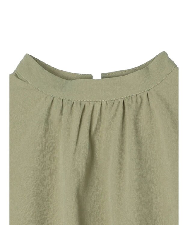 Green Parks ・ＥＬＥＮＣＡＲＥ　ＤＵＥ　ハイネックブラウス Light Khaki