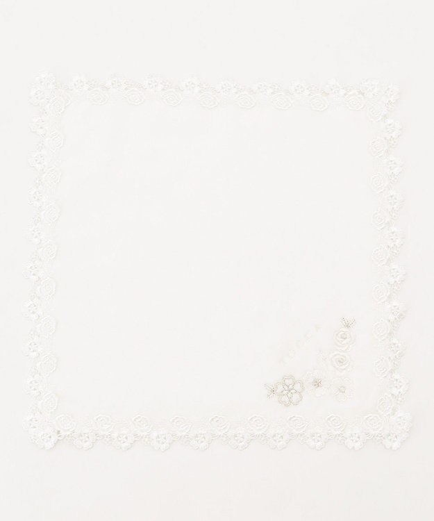 TOCCA PRETTY FLOWER TOWELCHIEF タオルハンカチ ホワイト系