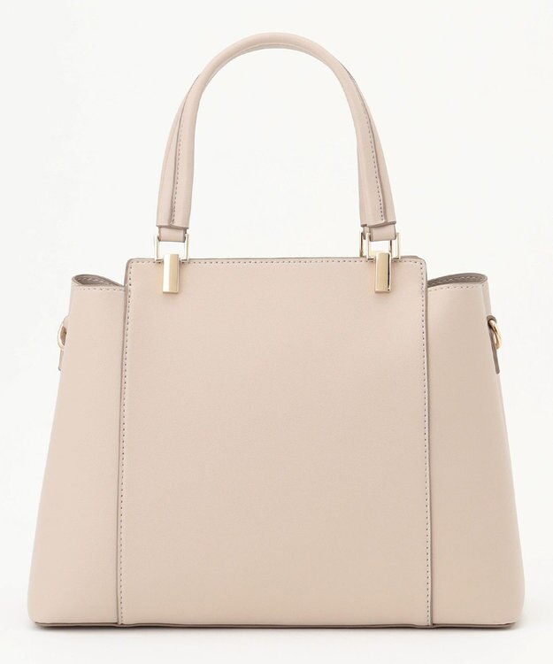 ANY SIS 【2WAY】ノーブルミディトート バッグ ベージュ