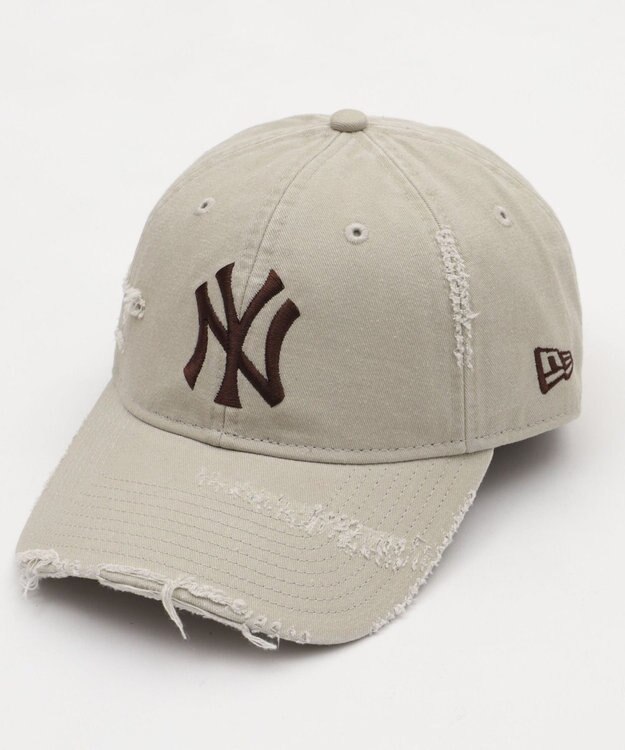 WEGO 【ユニセックス着用ITEM】別注NEWERA　9FORTY　　damage 柄1