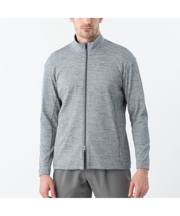 ZERO HALLIBURTON フルジップミドルレイヤージャケット ZHG-M6S2  85185 グレー