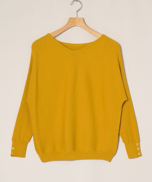 ONWARD Reuse Park 【any SiS】ニット秋冬 イエロー