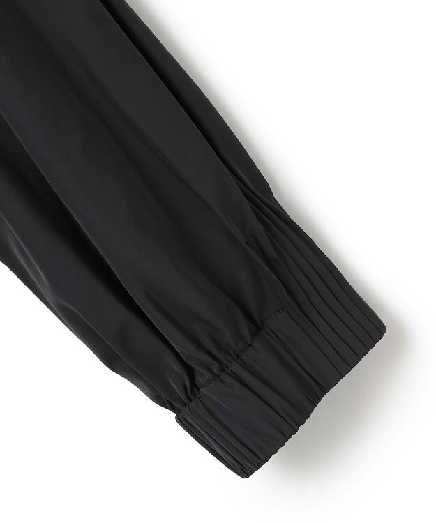 ICB 【洗える】 エステルメモリータフタ ブルゾン ブラック系