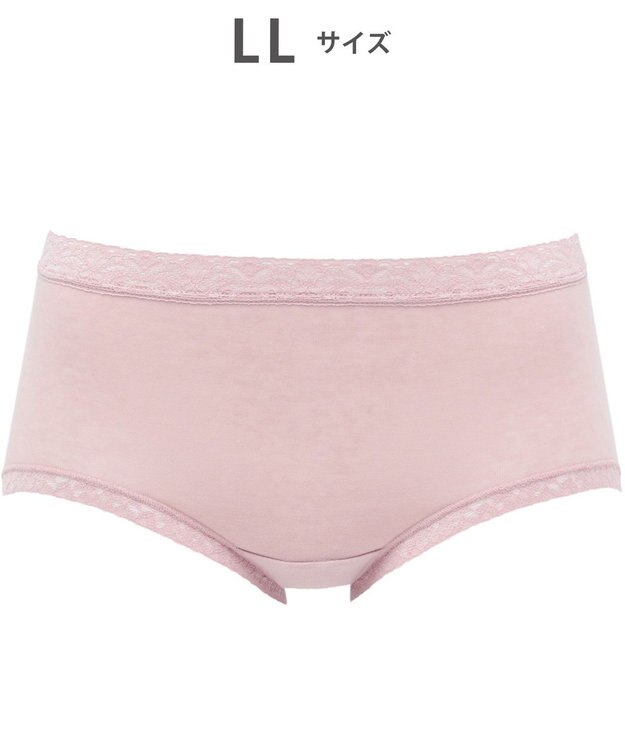 WACOAL 【ディアヒップ】 ショーツ はきこみ丈ふつう 綿混(身生地) ヒップを包みこむフィット感 やさしいはきごこち PPA111 /ワコール ストロベリー