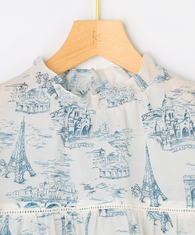 組曲 L 【先行予約】パリトワルドジュイ ブラウス ホワイト系5