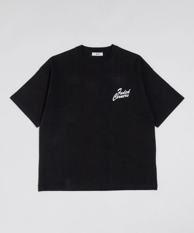 WEGO ペイズリーグラフィックBIG　T（SS） ブラック