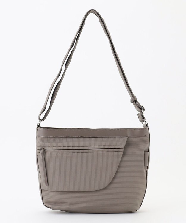 Y'SACCS コーデュロイライクナイロンショルダー グレージュ