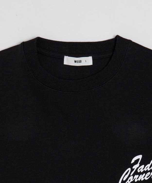 WEGO ペイズリーグラフィックBIG　T（SS） ブラック