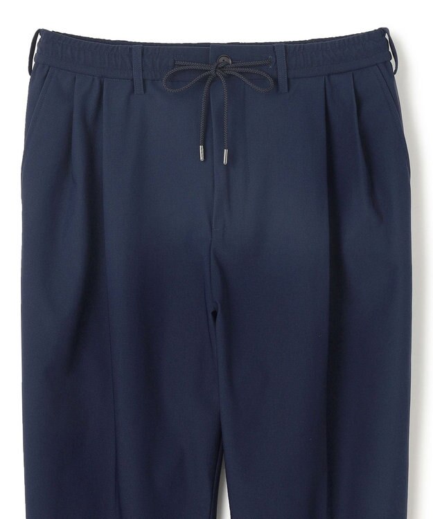 JOSEPH HOMME 新素材【抜群の通気性/360度ストレッチ】エアトールストレッチ ドロスト付ワイドテーパードパンツ/ ORIGIN CONVERTIBLE ネイビー系