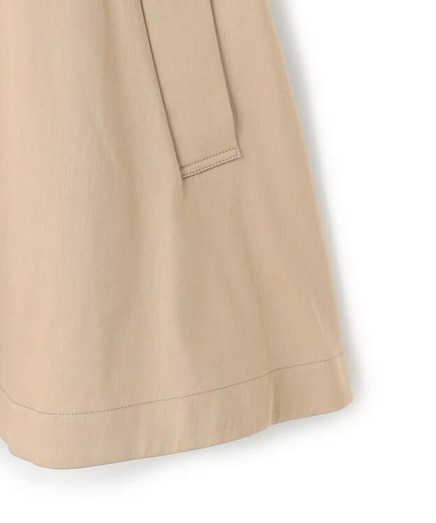 UNFILO 【昨年即完！春の売れ筋1位コート】Aライン スプリングコート キャメル