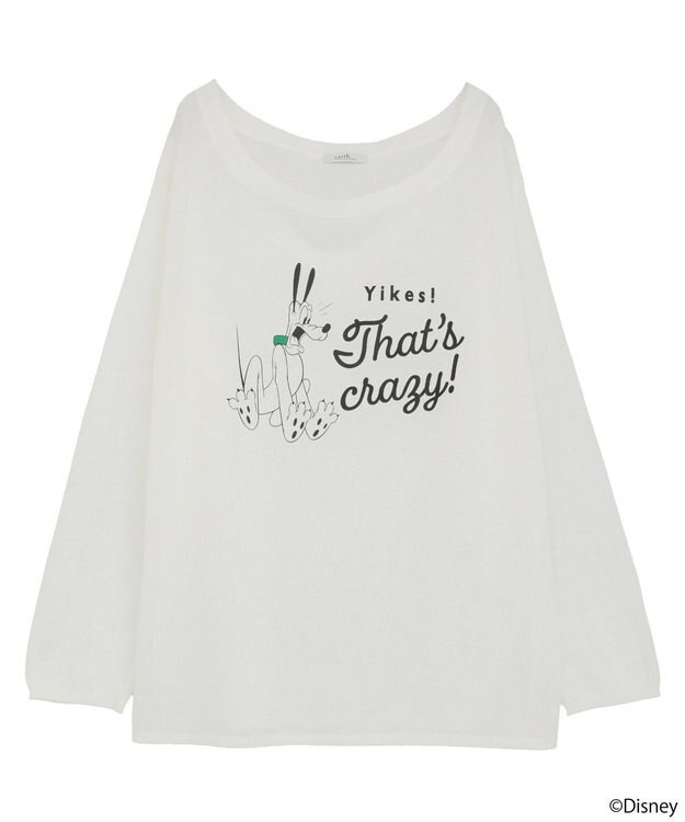 earth music&ecology Ｐｌｕｔｏ／シアーニット Off White