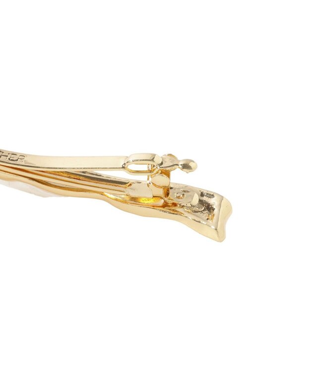 AMERICAN HOLIC メタルツイストバレッタ Gold