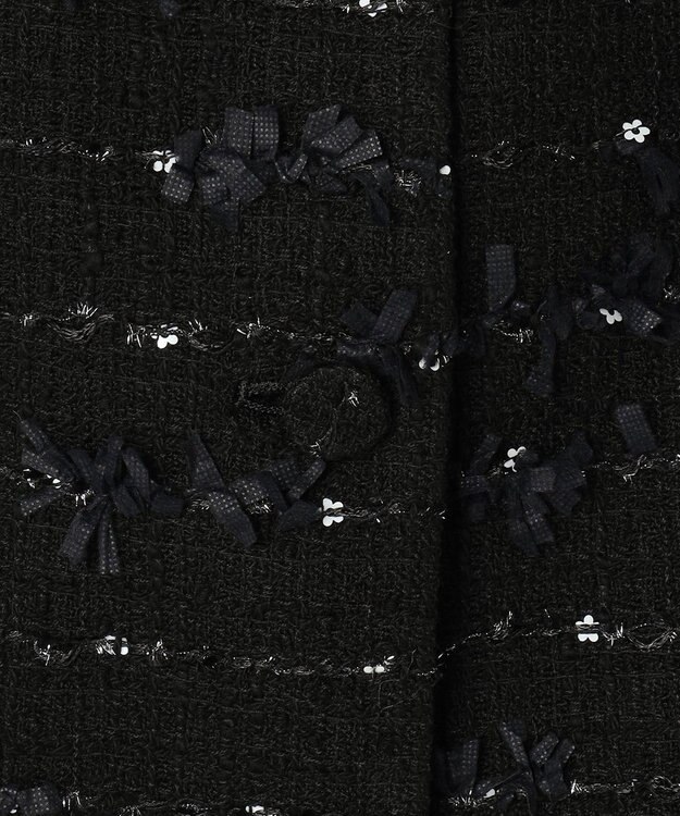 TOCCA 【八木アリサさん着用】【消臭】FLOWER HIDE AND SEEK ジレ ブラック系