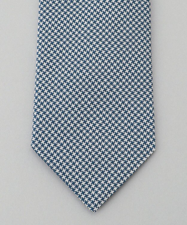 GOTAIRIKU Fermo Fossati_マイクロ千鳥 ネクタイ ブルー系8