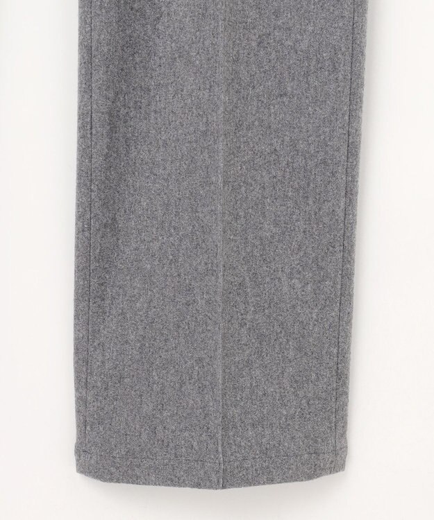 JOSEPH ABBOUD 【ウエストも伸びる！/ハイパワーストレッチ/洗える】2WAYストレッチ メルトンジャージーパンツ ライトグレー系