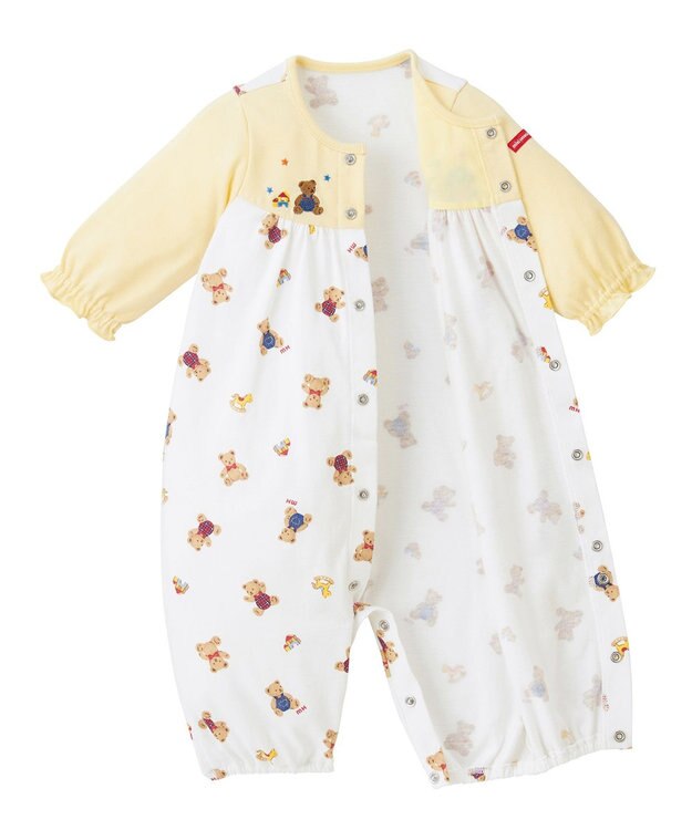 ミキハウス】【50-70cm】 ミキハウスベア ツーウェイオール