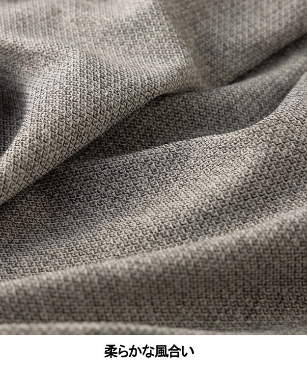 GOTAIRIKU ３年連続売上NO1【吸水速乾/洗える/ストレッチ】ノルマンディーリネン カーディガンジャケット(25/26年モデル) ライトグレー