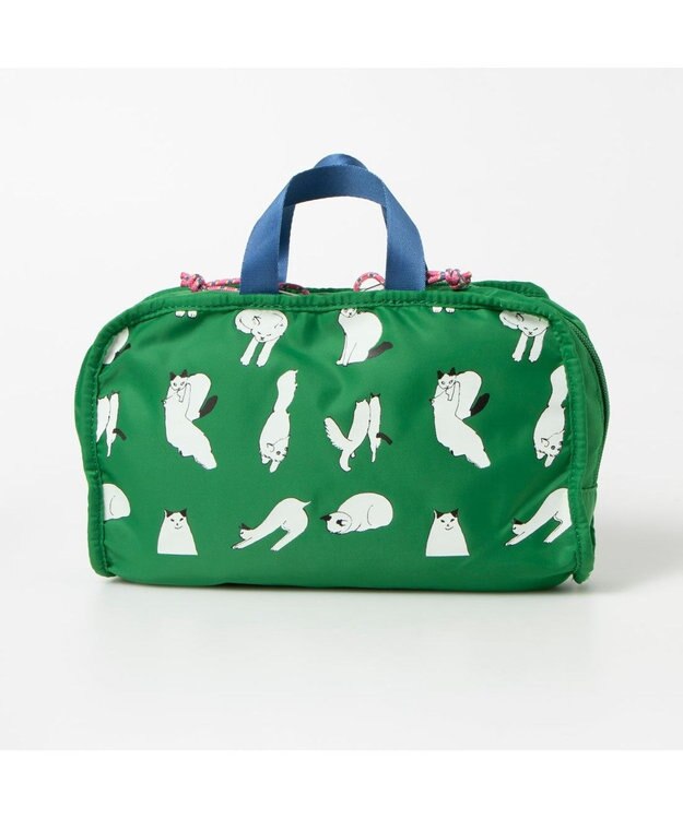 UNBILLION カシュカシュ cachecache / naabコラボキャットポーチ グリーン