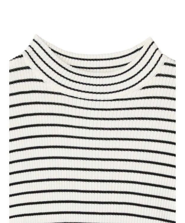 Green Parks ドッキングニットワンピース Black