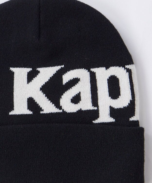 OP／FILA 【Kappa】ロゴ ビーニー ブラック