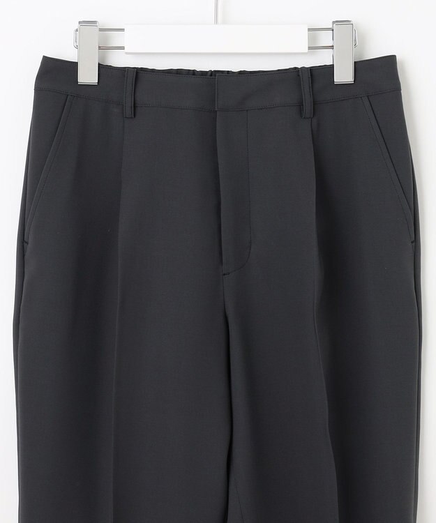 J.PRESS LADIES 【洗える】 RELAXION ツイル ストレート パンツ ネイビー系