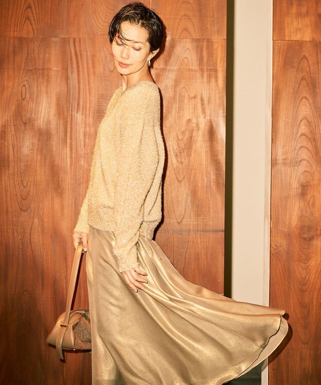 自由区 【SHIHOさん着用】ワイドコンビ バッグ モカ