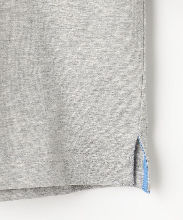 J.PRESS KIDS 【140-170cm】バックブル ラインプリント カットソー ライトグレー系