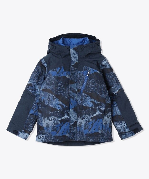 Columbia Columbia/ 【KIDS】ウィリバードIIIインターチェンジジャケット /コロンビア Mountain Blue Cascades、 Coll Navy