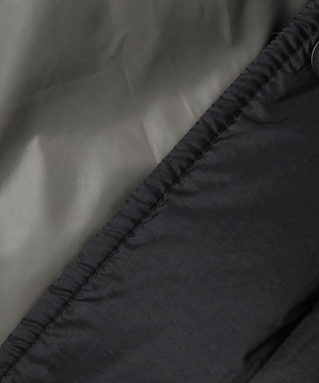 JOSEPH ABBOUD MOUNTAIN 【軽量/撥水/7ポケット/INフード】ナイロンリップ ダウン ジャケット ブラック系