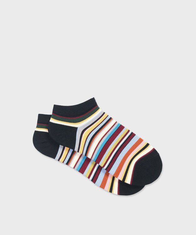 Paul Smith シグネチャーストライプ ショートソックス マルチカラー