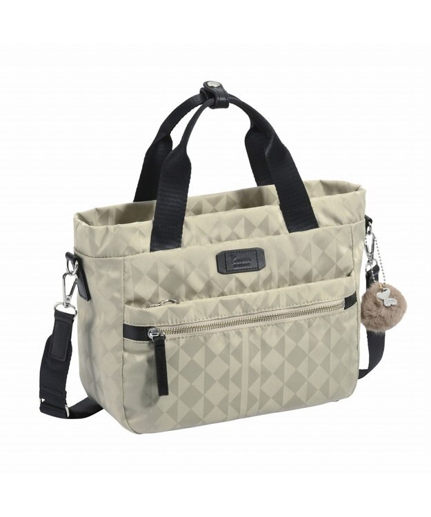 ACE BAGS & LUGGAGE Kanana project カナナモノグラム3rd ショルダーバッグ 11915 カナナプロジェクト ライトベージュ