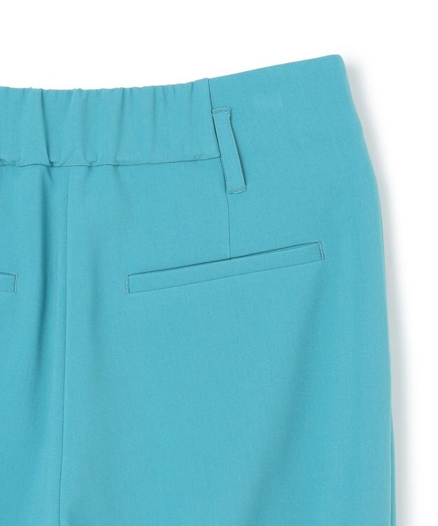 UNFILO ハイウエストテーパードパンツ ターコイズ