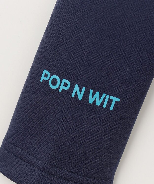 PW CIRCULUS 【あったか裏地/防寒】【WOMEN】モックネックカットソー ネイビー系