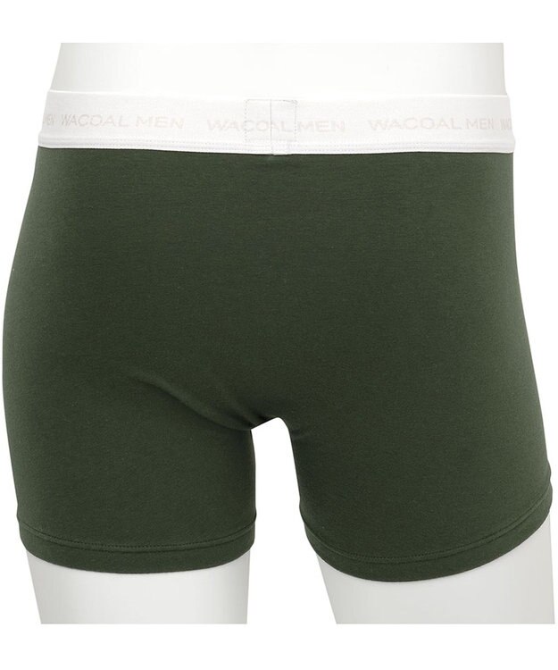 WACOAL MEN ボクサーパンツ 【気持ちいいパンツ】 綿混 前閉じ WT3420 /ワコールメン オリーブ