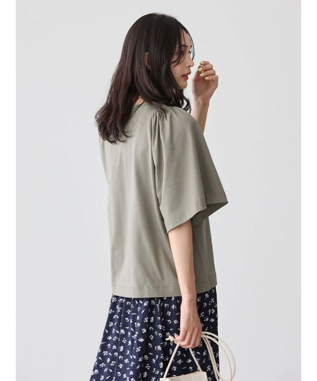 AMERICAN HOLIC フレアスリーブカットプルオーバー Khaki