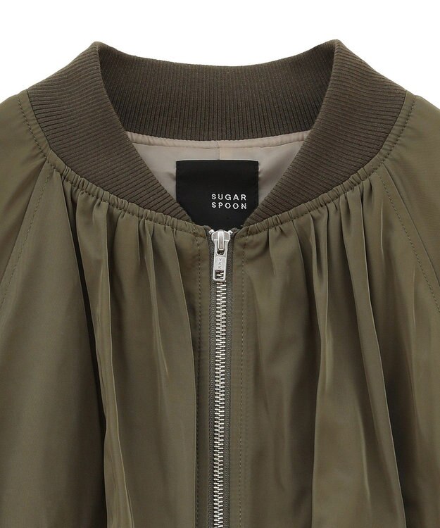 Green Parks ・ＳＵＧＡＲ　ＳＰＯＯＮ　ボリュームギャザーＭＡ－１ Khaki