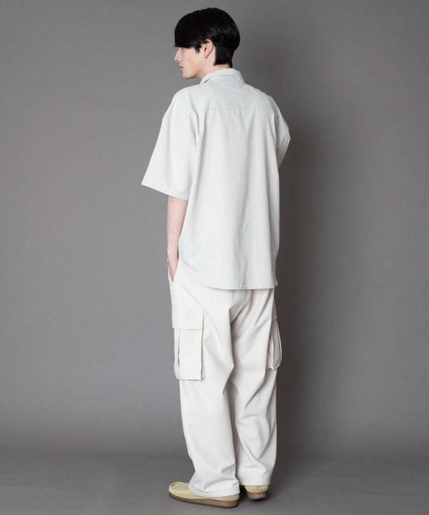 WEGO アイススウェードシャツ（SS） ライトベージュ