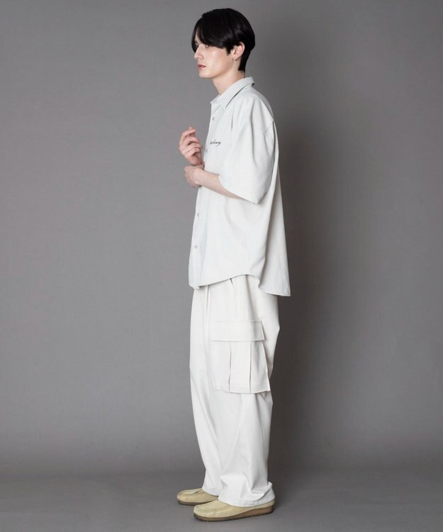 WEGO アイススウェードシャツ（SS） ライトベージュ