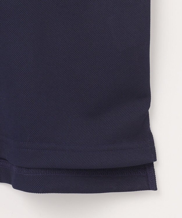 23区GOLF 【MEN】【吸水速乾/UVカット】エイトロックポロシャツ ネイビー系